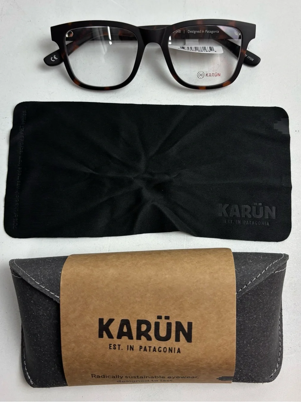 Karün Puyehue KAOF0072 Havana Brown Eyeglasses 53-19-148 w/ Case NEW